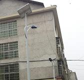 Solar street light project in the construction of new countryside of hunan