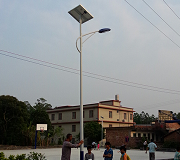 Sichuan 6 meters 30 w solar street light